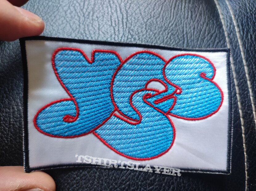Yes embroidered logo patch 