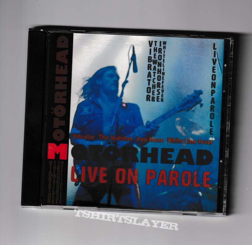Motörhead Live On Parole cd 1995 