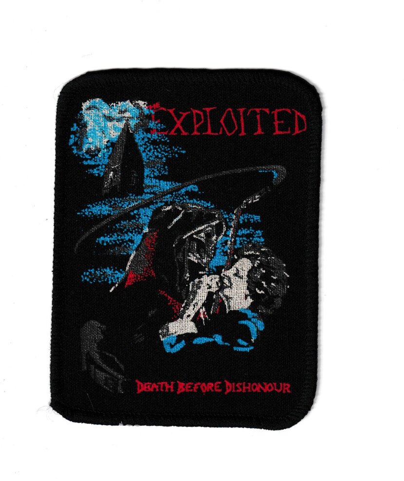 The Exploited Patch - Death Before Dishonour