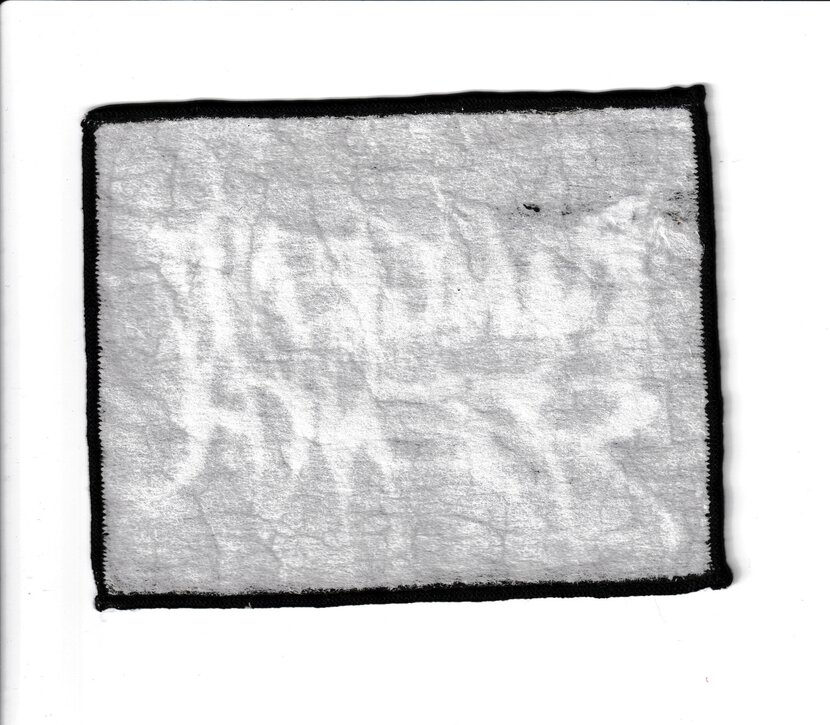 Pungent Stench white logo patch