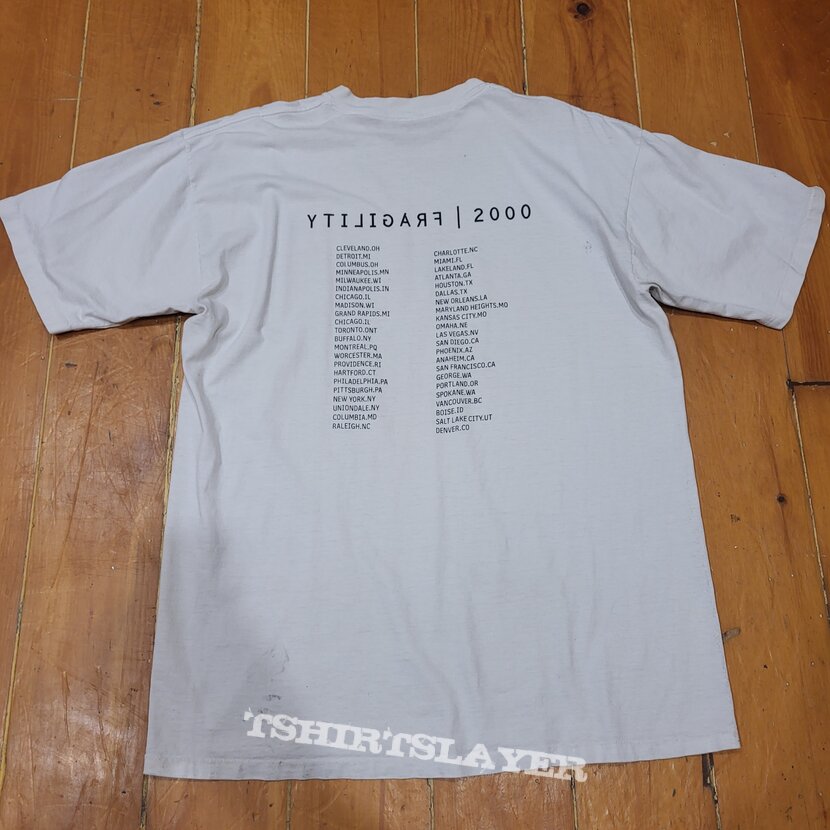 Nine Inch Nails Fragility | 2000 tour shirt (North American