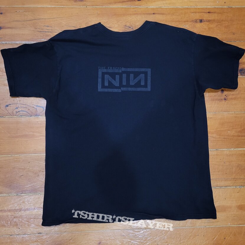 Nine Inch Nails The Fragile logo shirt