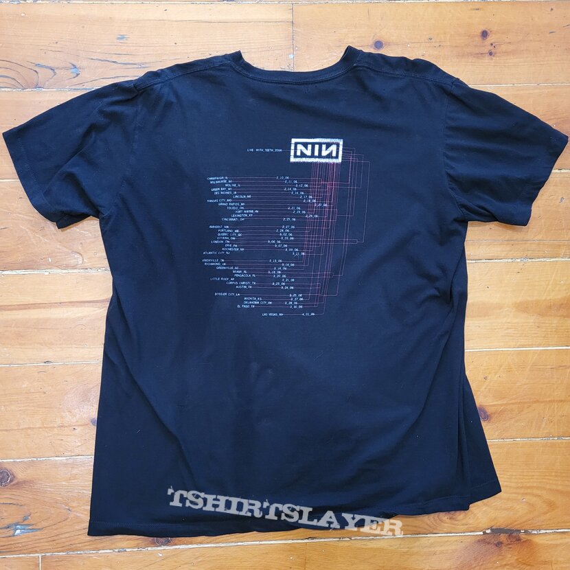希少 00's Nine Inch Nails Tour 2006 Tシャツ NINE INCH NAILS】 ナインインチネイルズ 2006 Tour Tシャツ XL