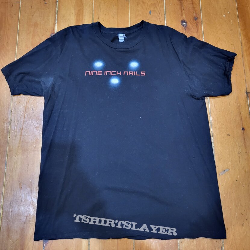 Nine Inch Nails Lights In The Sky 2008 tour shirt (1st Leg)