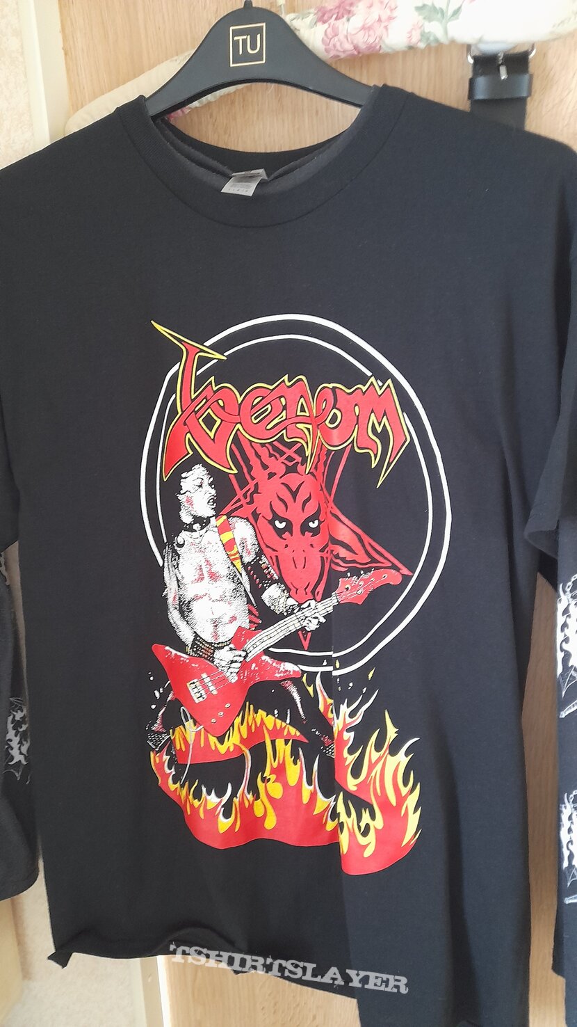 Venom Cronos in flames shirt