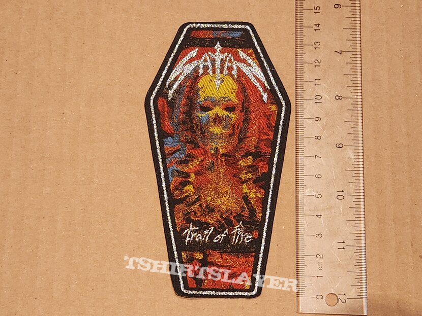 Satan - Trail of Fire coffin patch