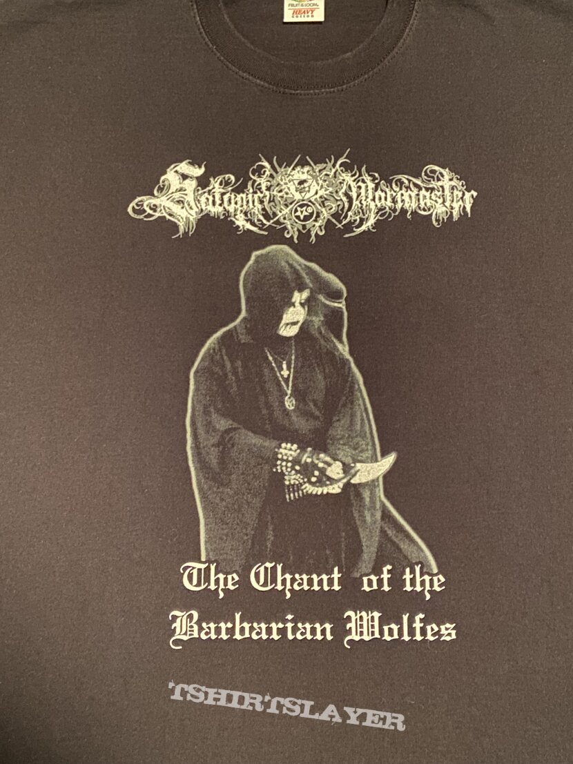 Satanic Warmaster Chant of the Barbarian Wolves