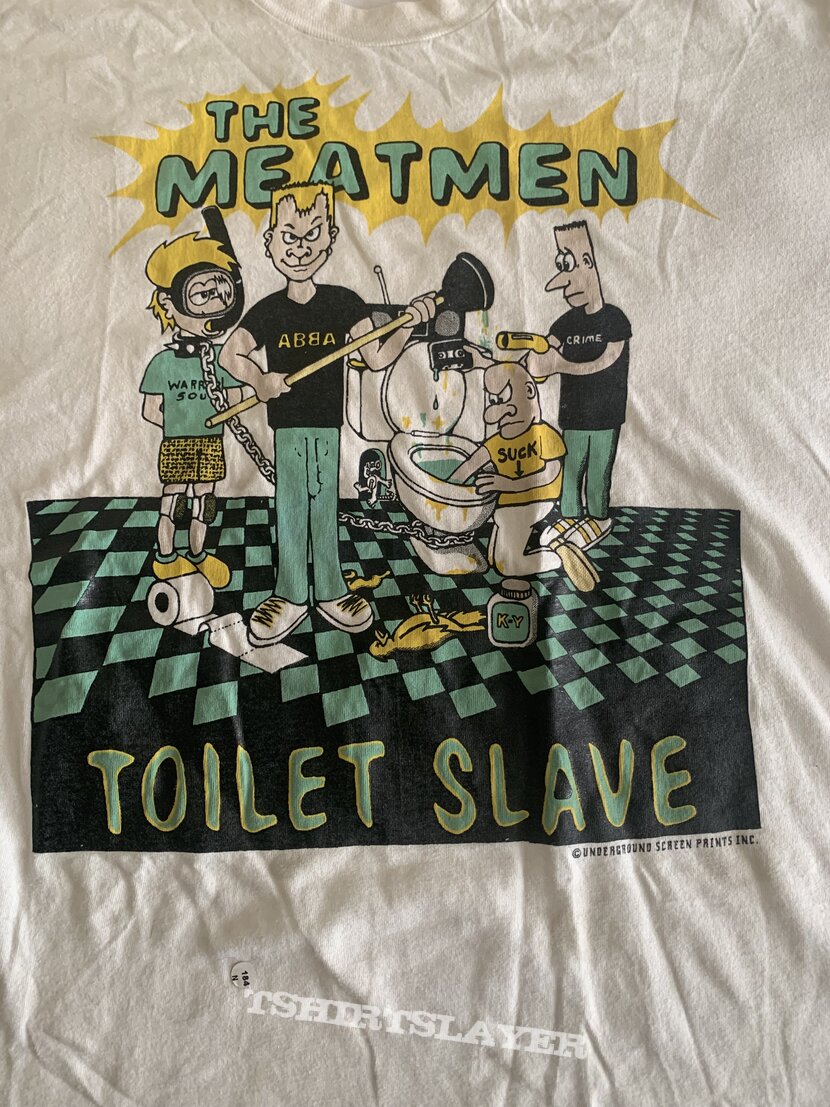 The Meatmen Toilet Slave T-shirt | TShirtSlayer TShirt and BattleJacket  Gallery