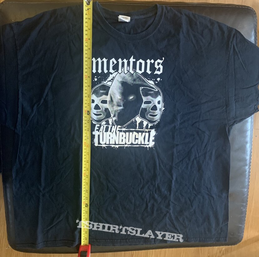 The Mentors / Eat the Turnbuckle 2012 tour T-shirt bought at show