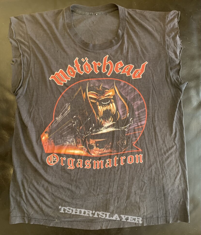 Motörhead Motorhead 1986 Orgasmatron Tour t-shirt