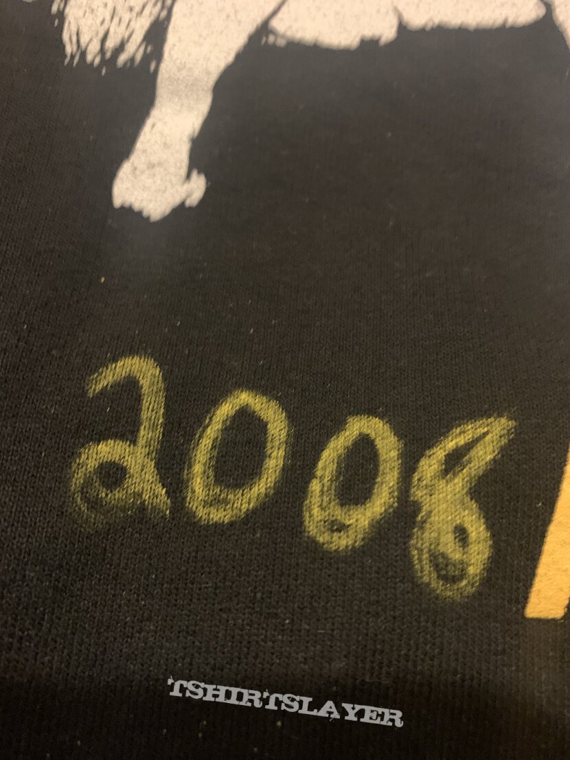 Anal Cunt 2008 20th Anniversary commemorative SWEATSHIRT, #1 of 20 made