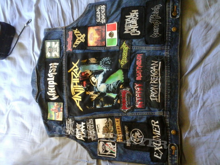 Anthrax updated battle jacket