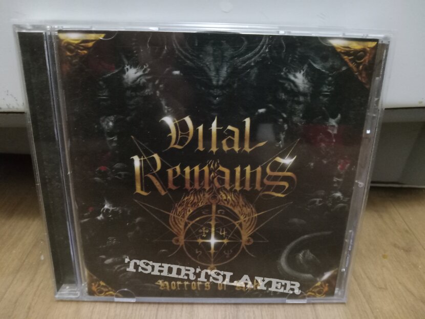 Vital Remains Horrors of Hell cd 2020 demo collection
