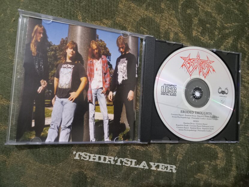 Morgue Eroded thoughts cd 2023 reissue+2 demos 