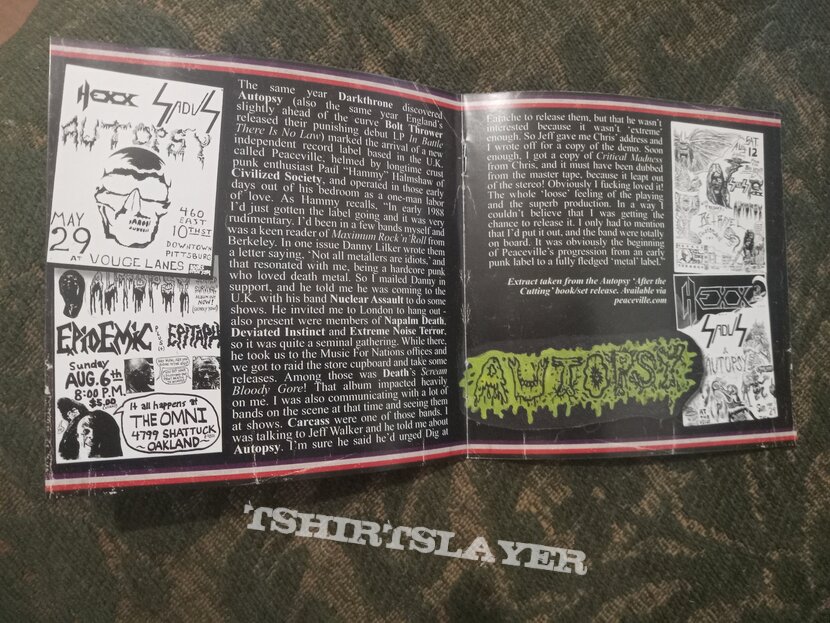 Autopsy Critical Madness The Demo Years 2023 cd