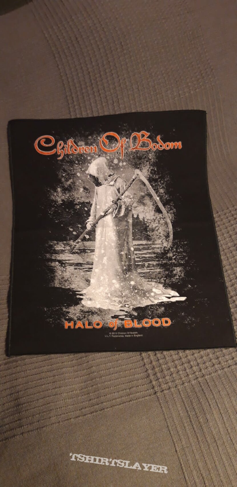 Children Of Bodom Halo Of Blood Backpatch