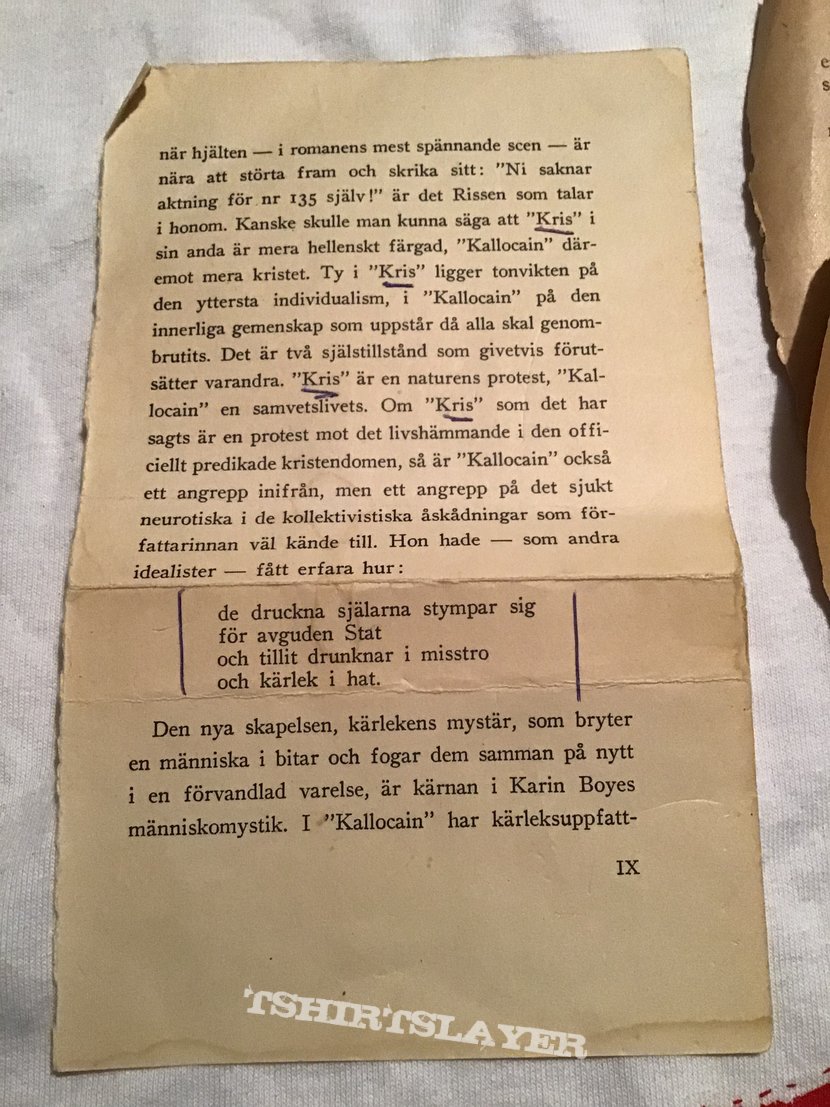 Nattramn Grishjarta Misprint Never Worn