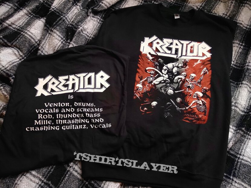 Kreator Pleasure to Kill misprint repro