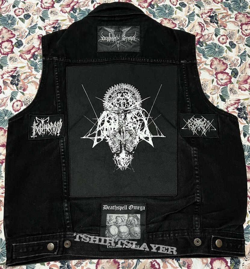 Antaeus (Mostly) French Black Metal battle vest