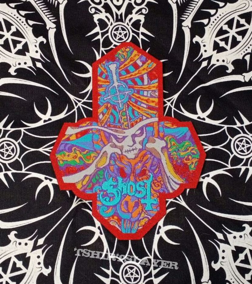 Ghost Seven Inches of Satanic Panic Pull the Plug Patches Ghost Seven Inches of Satanic Panic Pull the Plug Patches