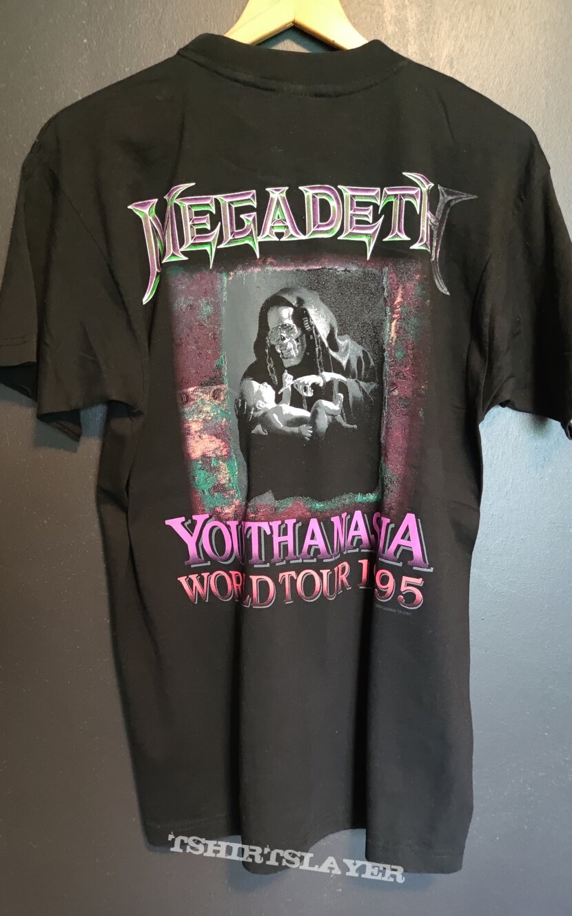 Megadeth Youthanasia World Tour 1995