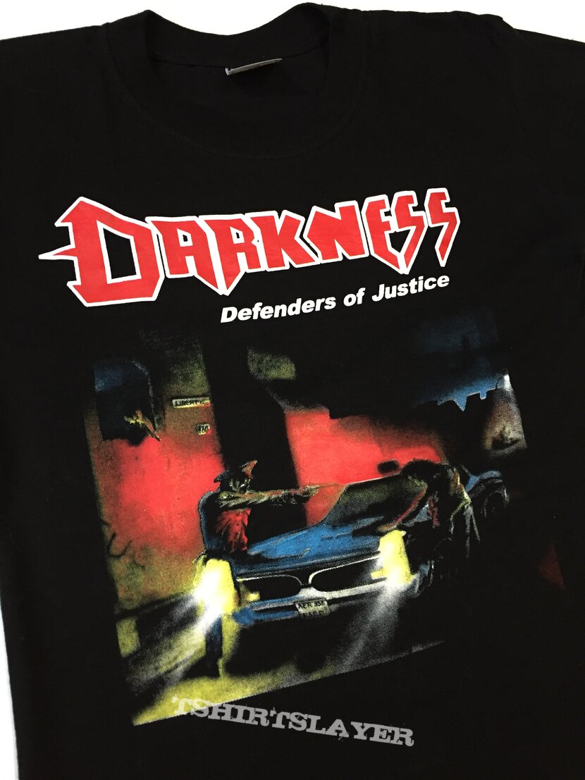 Vintage Darkness Defenders of Justice T-shirt