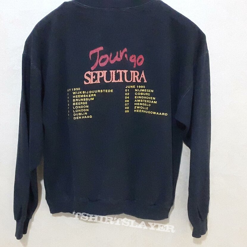 Vintage Sepultura Sweatshirt 1990 