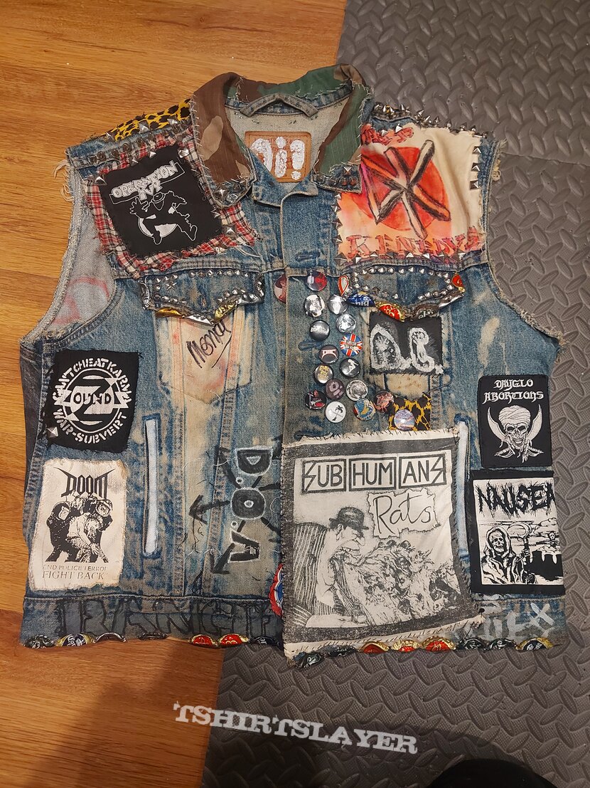 The Adicts Hardcore/punk battle vest 