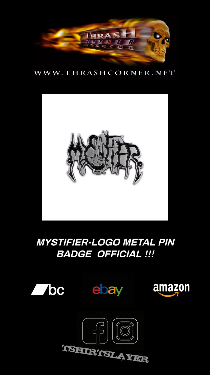 Mystifier Logo Metal Pin Badge