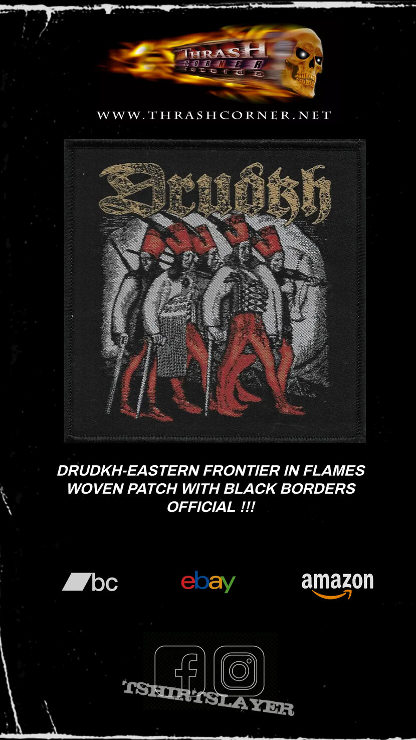 Drudkh Eastern Frontier in Flames Woven Patch
