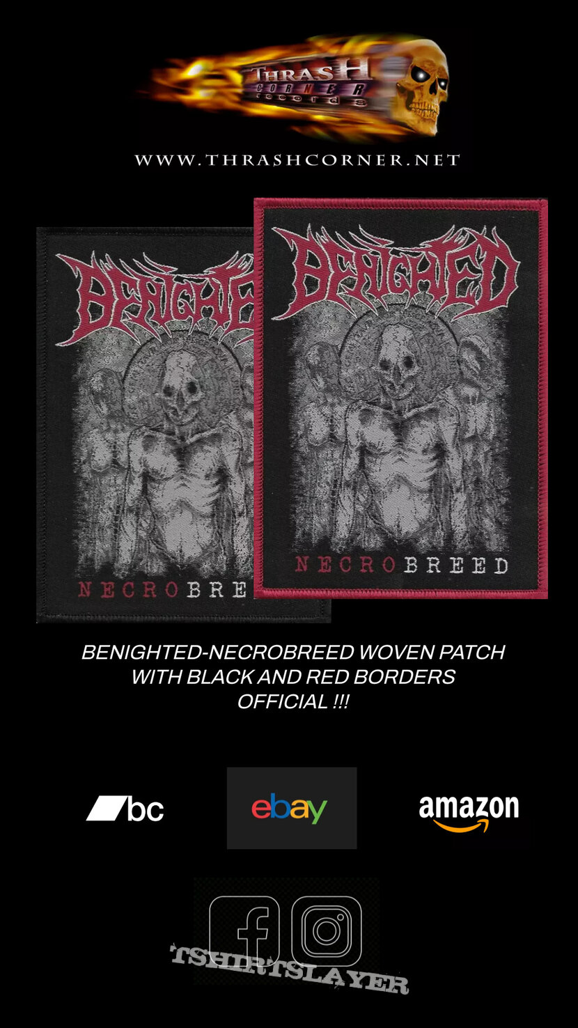Benighted Necrobreed Woven Patch