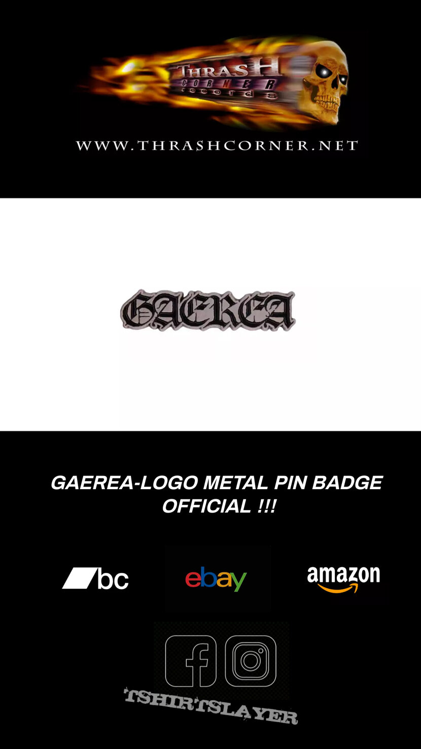 Gaerea Logo Metal Pin Badge