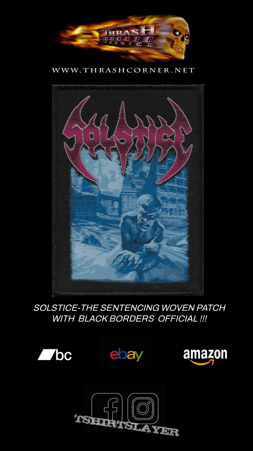 Solstice The Sentencing Woven Patch