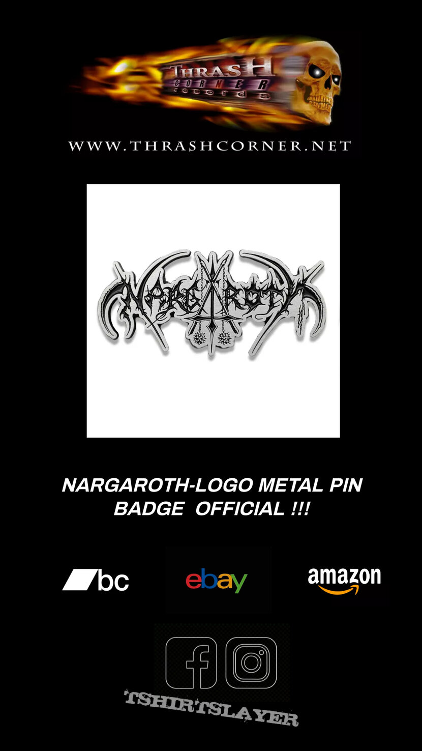 Nargaroth Logo Metal Pin Badge