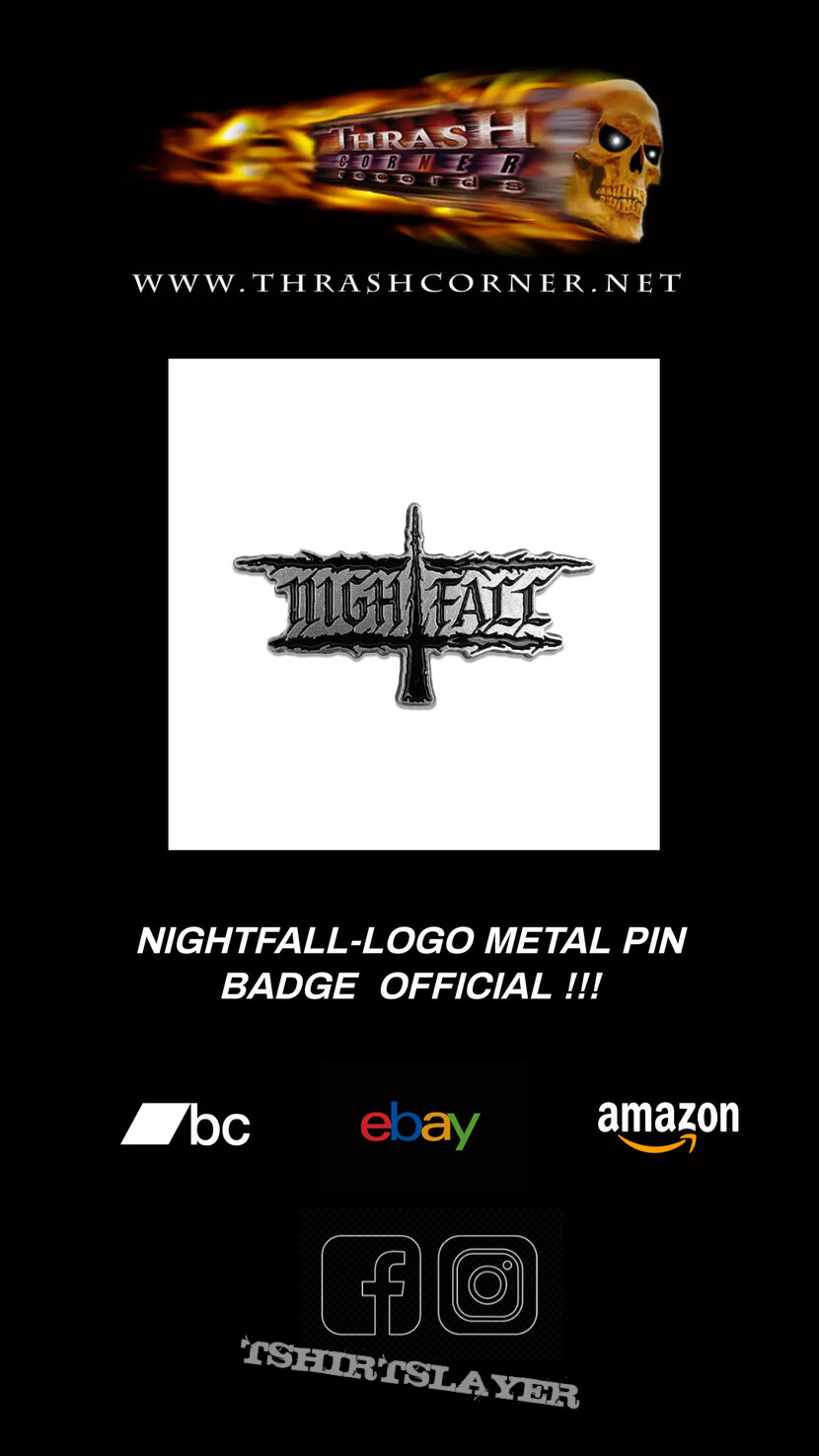 Nightfall Logo Metal Pin Badge