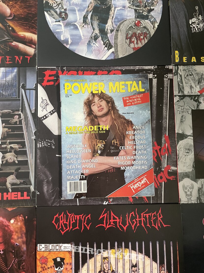 Megadeth Power Metal mag