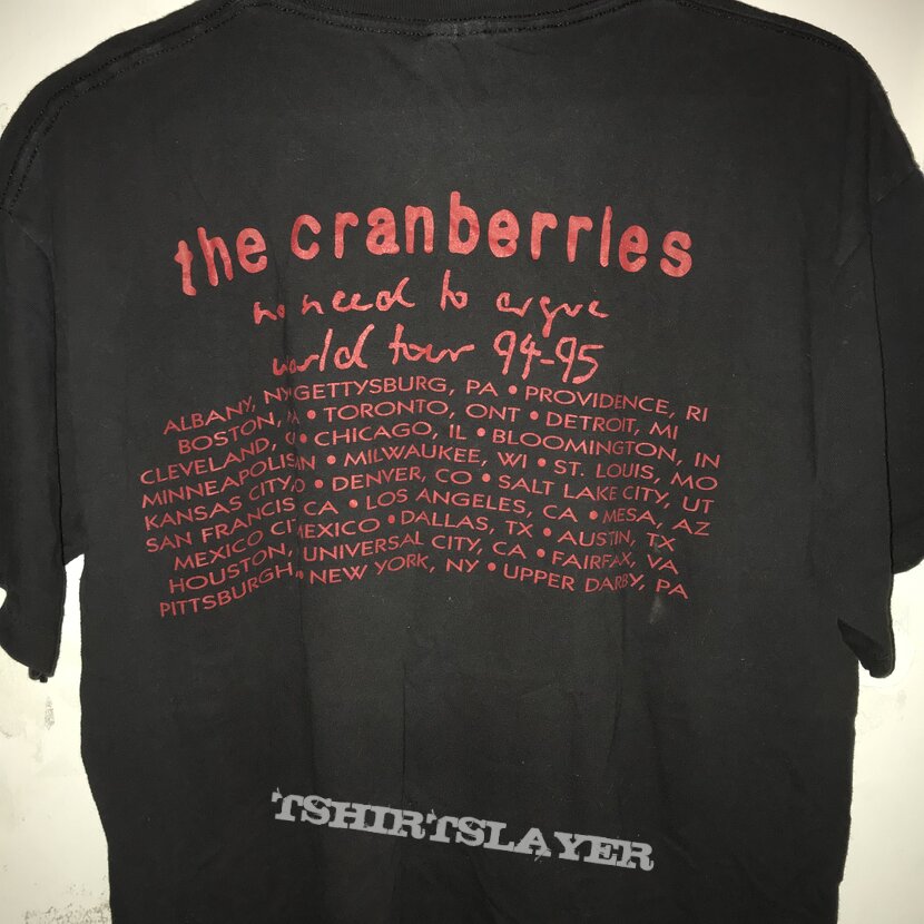 The Cranberries no need to argue t-shirt 