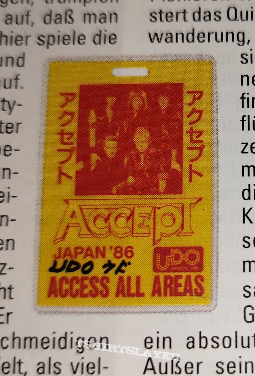 Accept - Stayin A Life 
