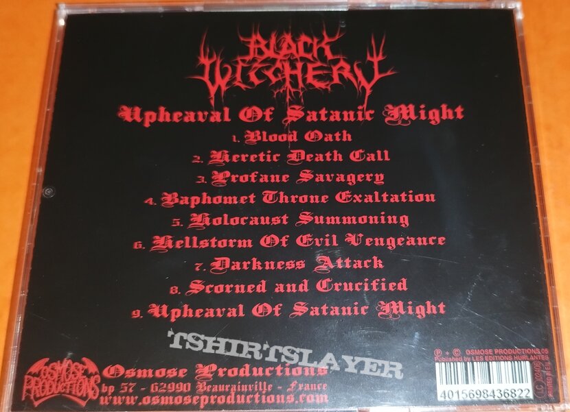 Black Witchery - Upheaval Of Satanic Might