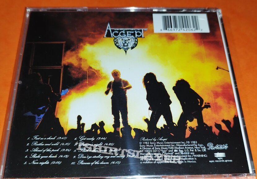 Accept - Restless And Wild 