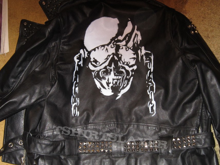 Megadeth Hand-painted leather jacket | TShirtSlayer TShirt and BattleJacket  Gallery