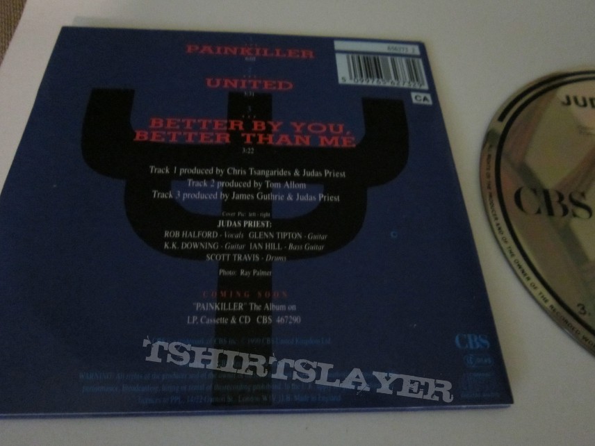Judas Priest - Painkiller CD single 