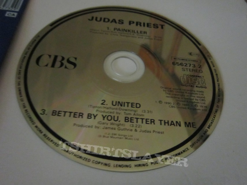 Judas Priest - Painkiller CD single 