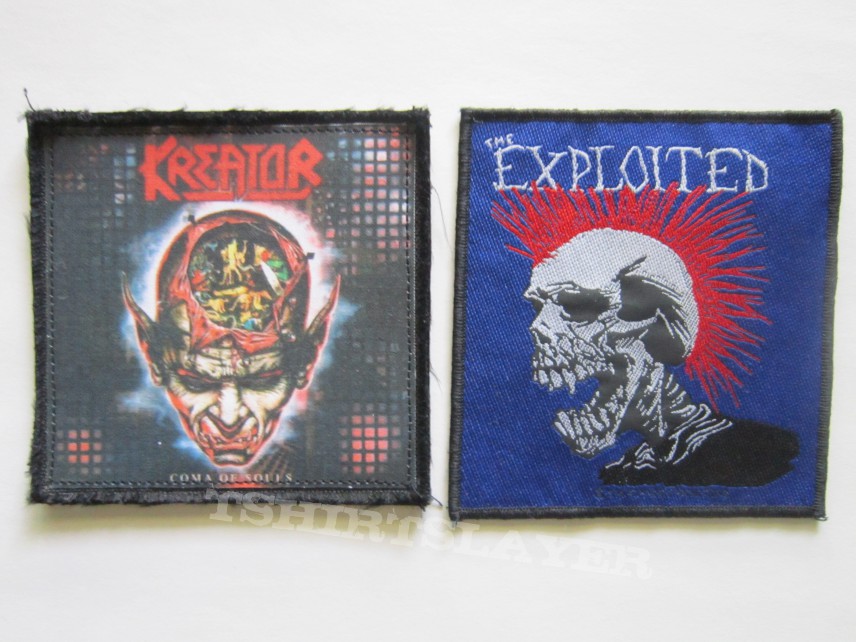 Kreator Patches for Troy B clear 