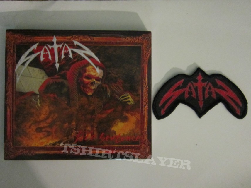 Satan - Life Sentence CD + patch