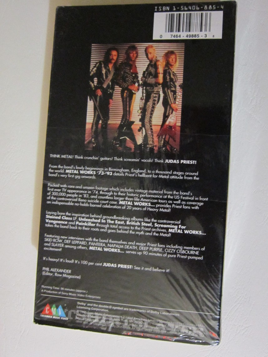 Judas Priest - Metal Works 73-93 VHS