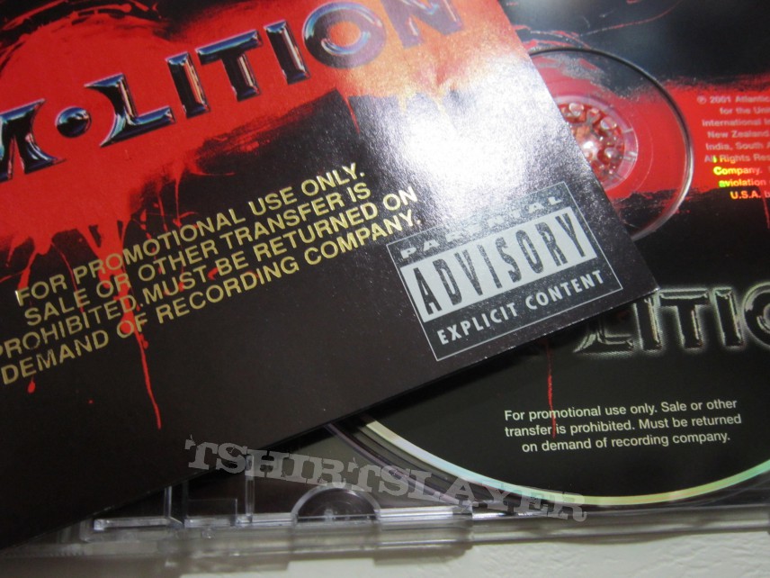 Judas Priest - Demolition promo CD