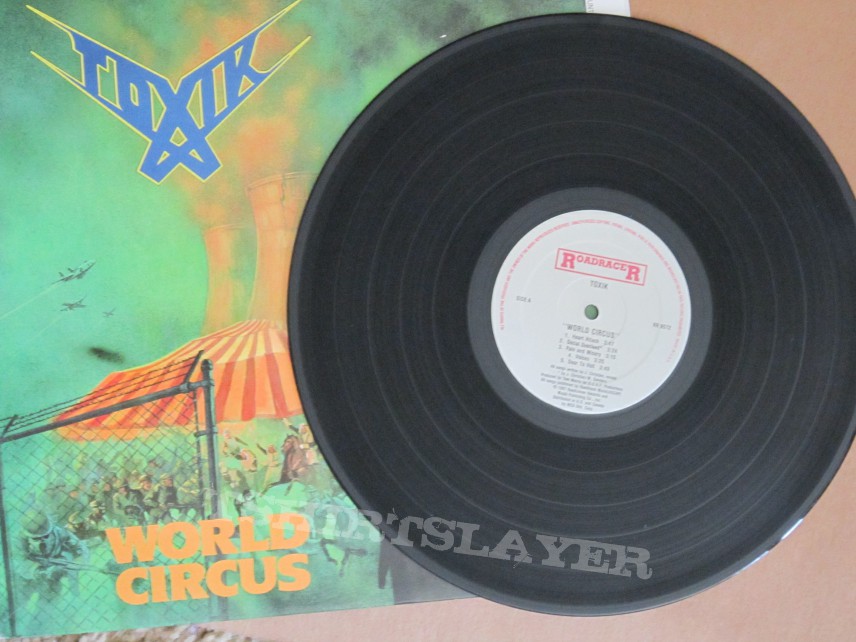 Toxik - World Circus promo LP