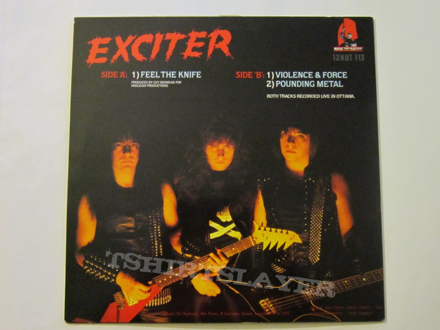 Exciter - Feel The Knife single