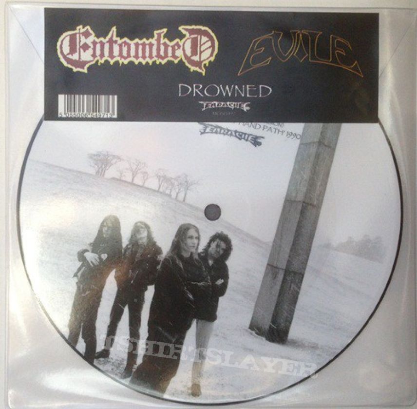 Other Collectable - 7&quot; Split Single Entombed / Evile